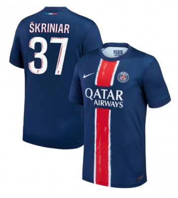 Paris Saint-Germain Milan Skriniar #37 Hemmatröja 2024-25 Kortärmad